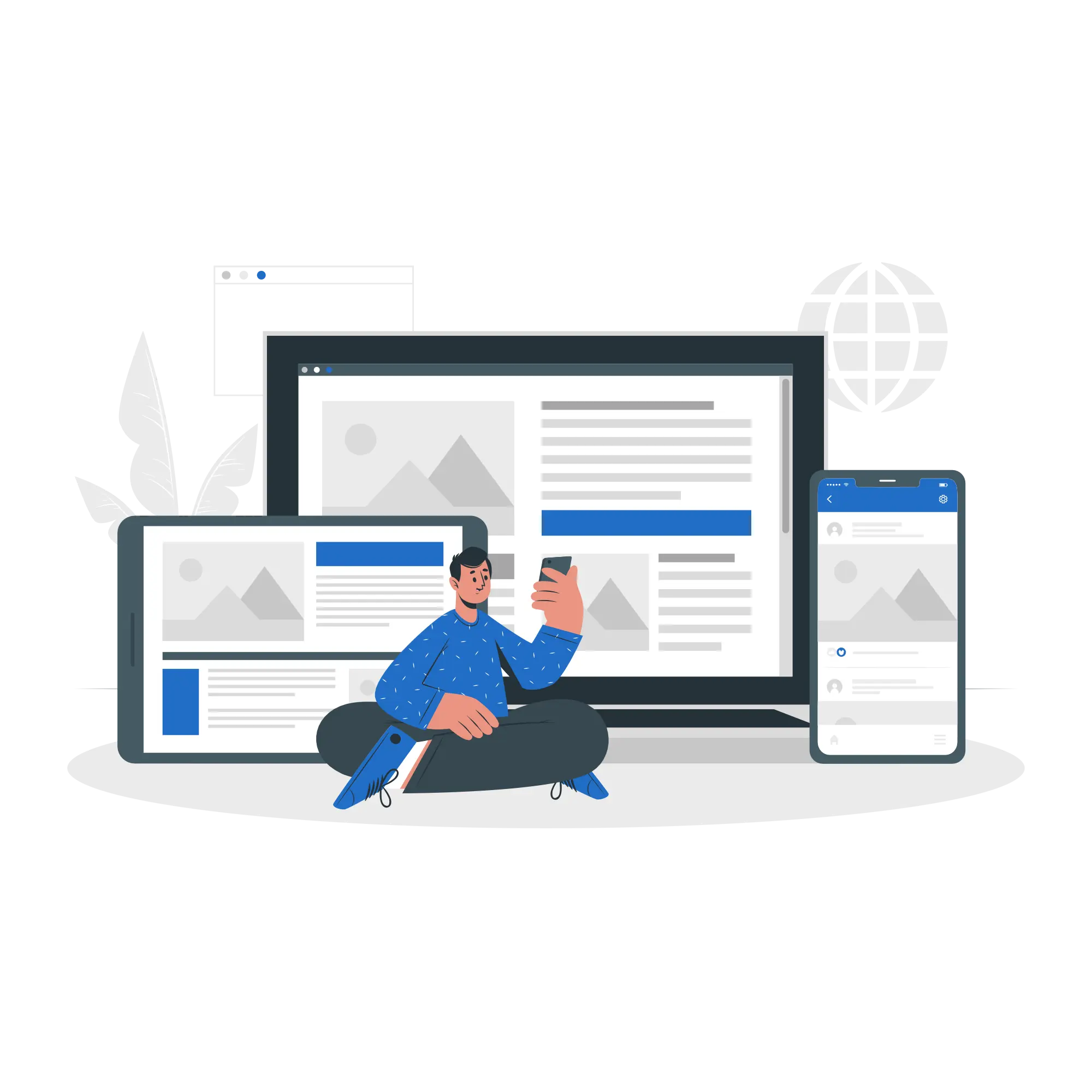 Exemple d’app B2C créée pour simplifier l’inscription utilisateur